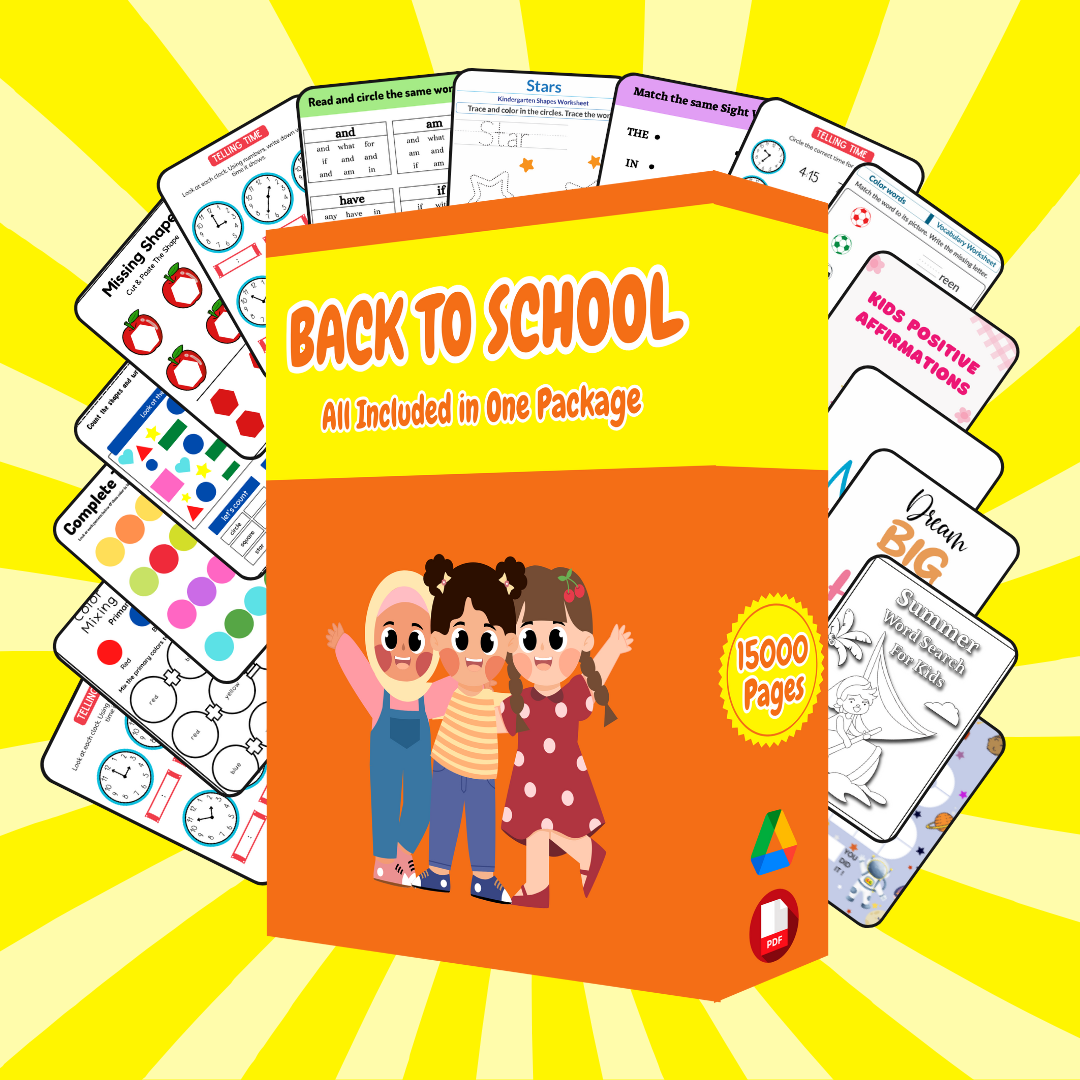 🏫 BACK TO SCHOOL BUNDLE 🏫